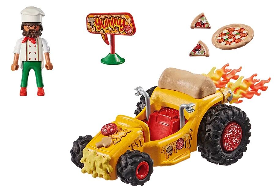 Playmobil Funstars - Racing Pizza