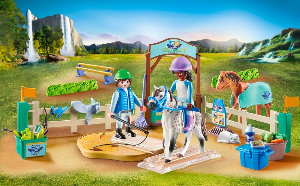 Playmobil Horses of Waterfall - Modern Riding School