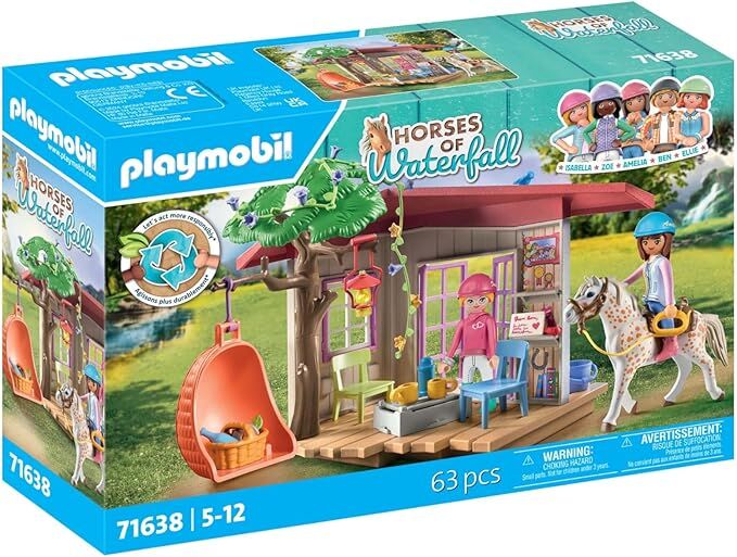 Playmobil Horses of Waterfall - Horse Fans Clubhouse