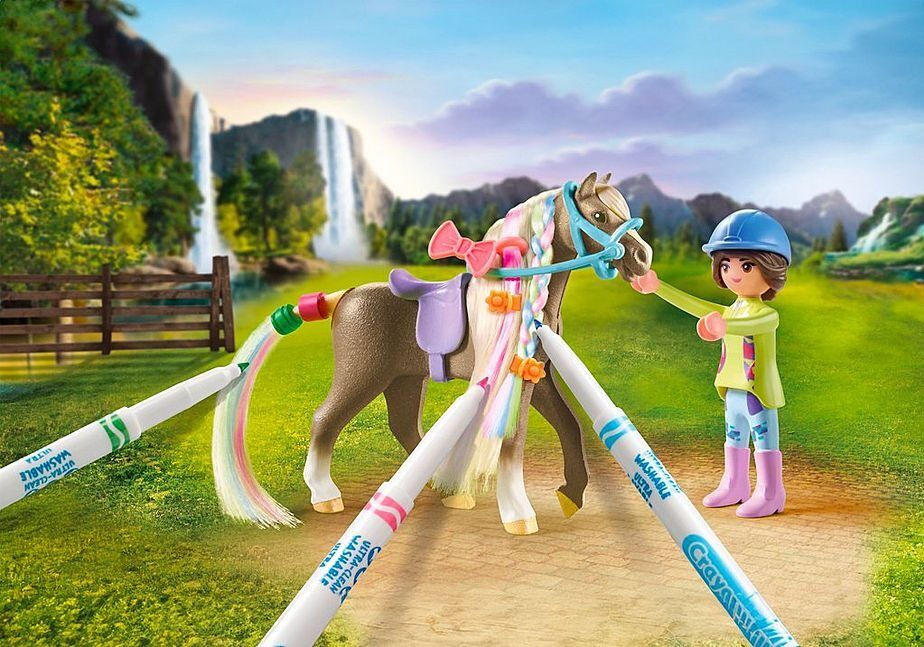 Playmobil Horses of Waterfall - Washable Horse Set