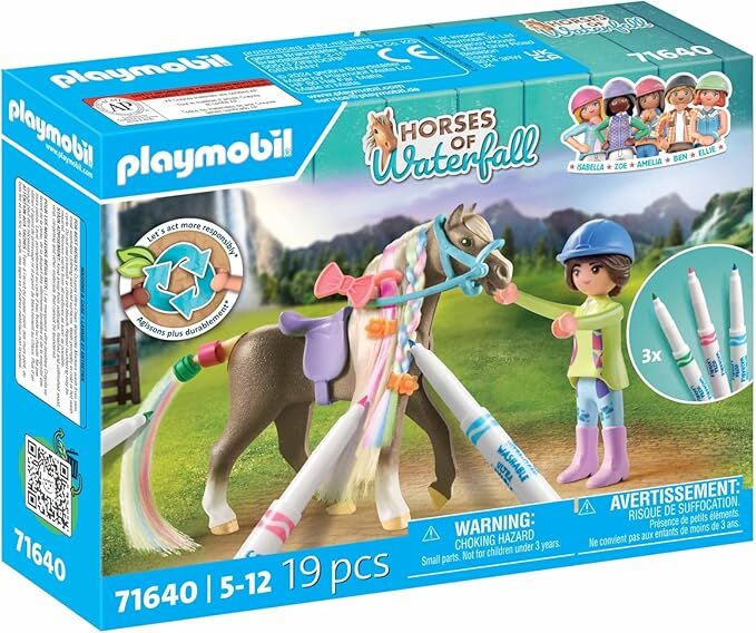 Playmobil Horses of Waterfall - Washable Horse Set