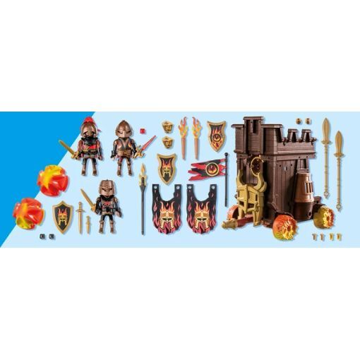 Playmobil Novelmore - Battle Wagon with Fire Cannon