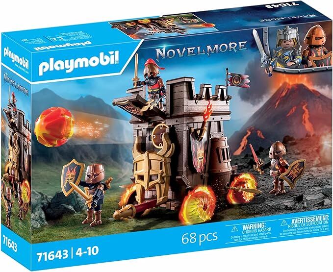Playmobil Novelmore - Battle Wagon with Fire Cannon