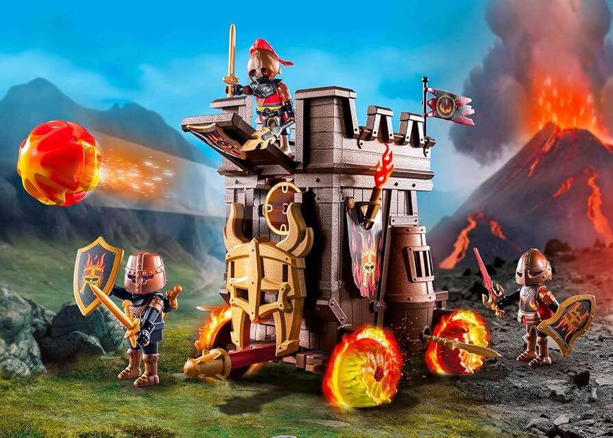 Playmobil Novelmore - Battle Wagon with Fire Cannon