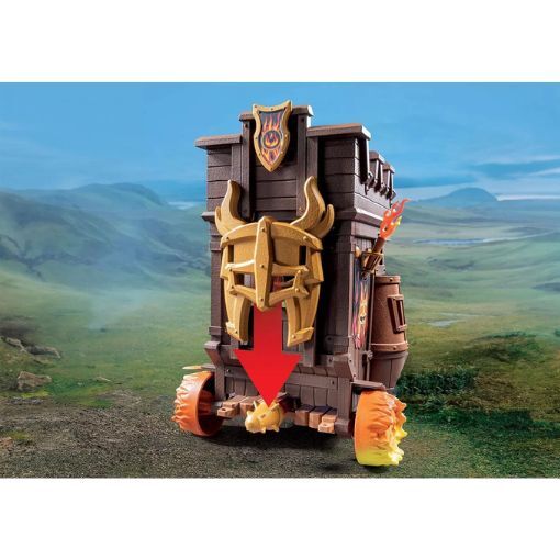 Playmobil Novelmore - Battle Wagon with Fire Cannon