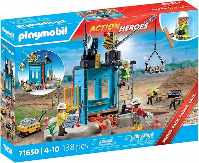 Playmobil Action Heroes - Construction Site