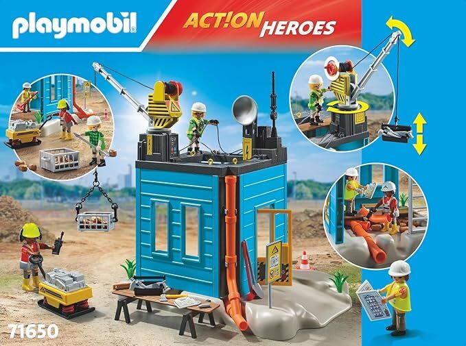 Playmobil Action Heroes - Construction Site