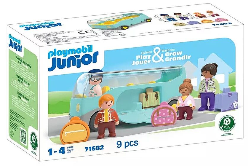 Playmobil JUNIOR - Airport Shuttle Bus