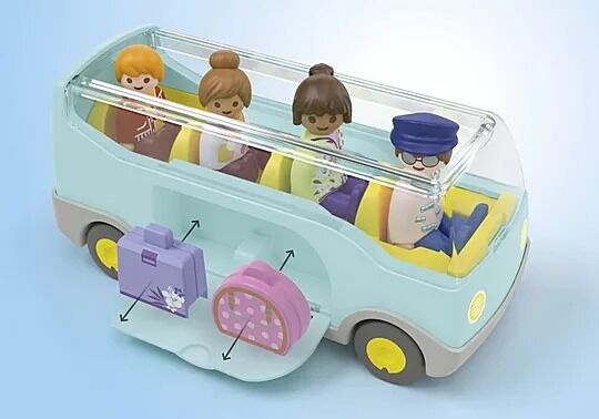 Playmobil JUNIOR - Airport Shuttle Bus