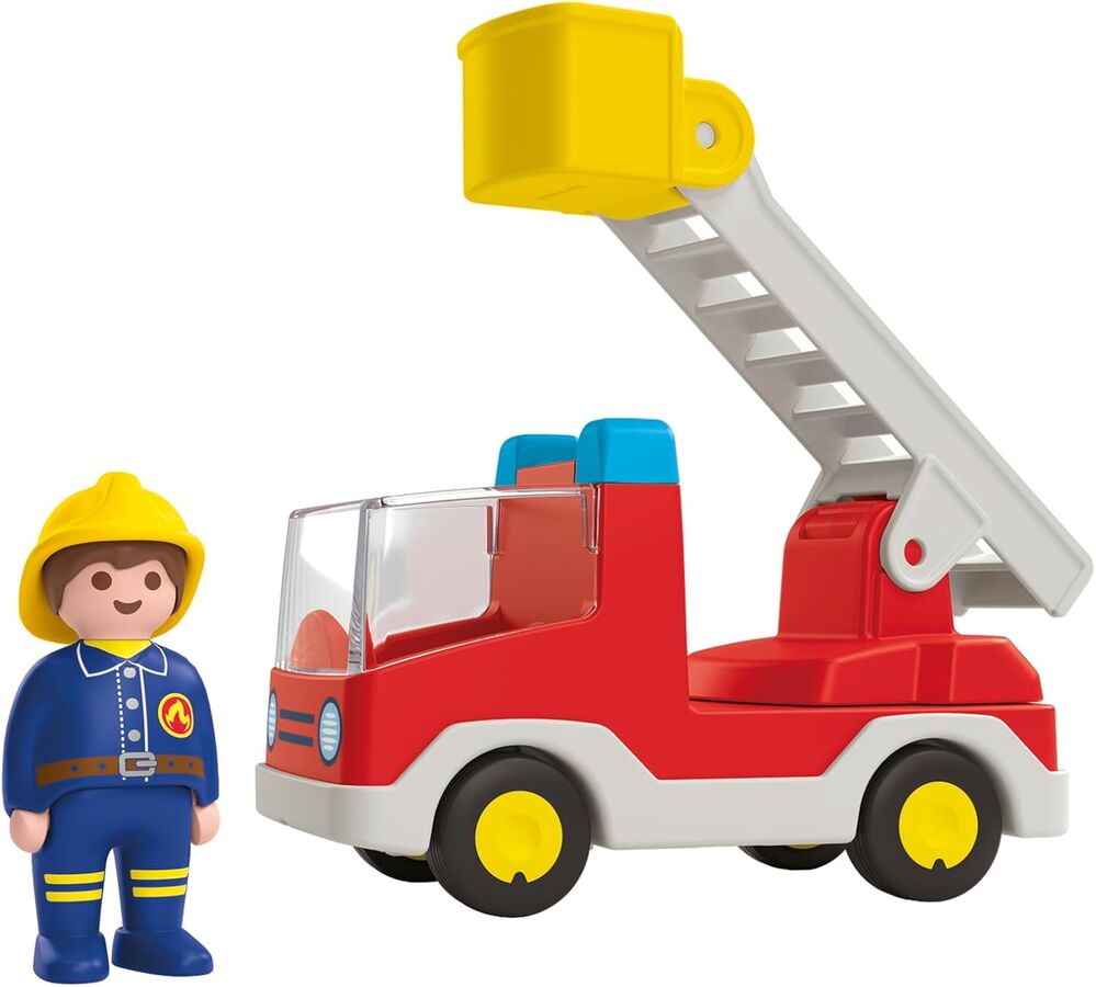Playmobil JUNIOR - Ladder Unit Fire Truck