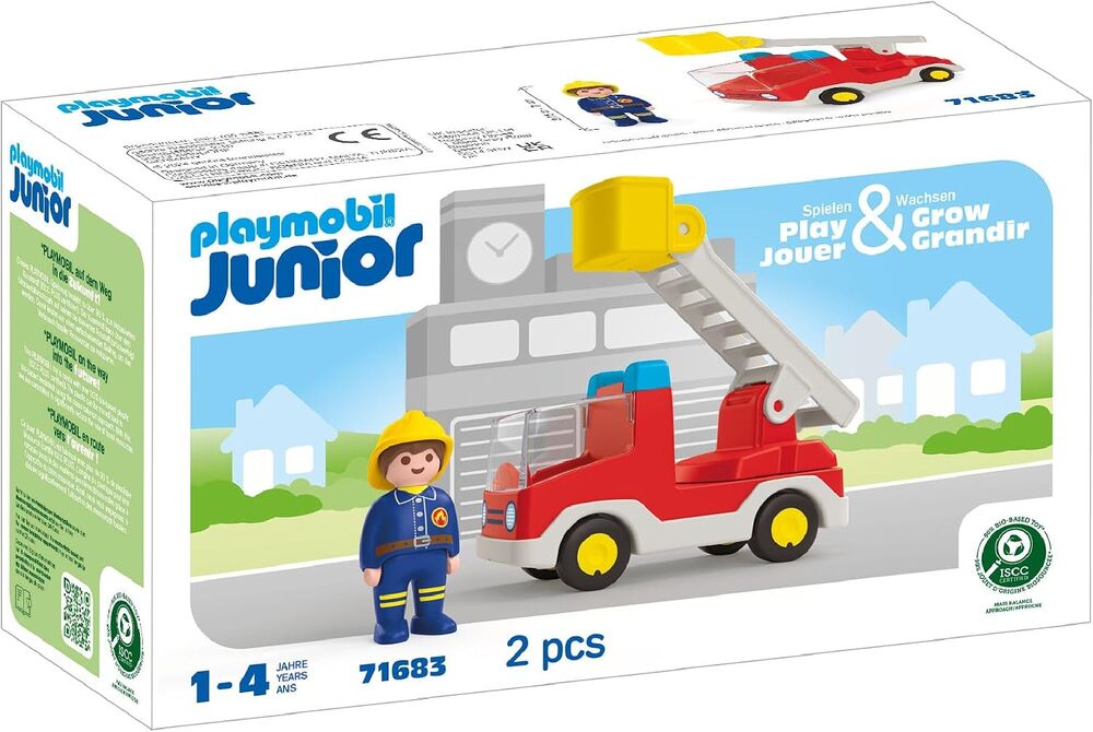 Playmobil JUNIOR - Ladder Unit Fire Truck
