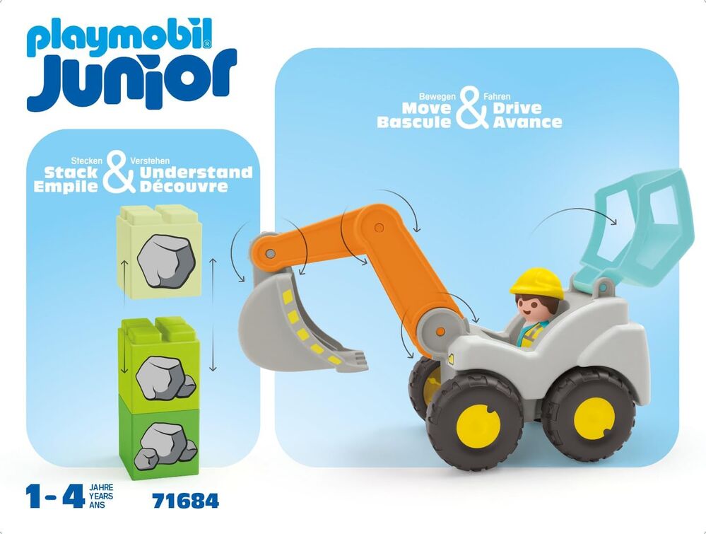 Playmobil JUNIOR - Shovel Excavator