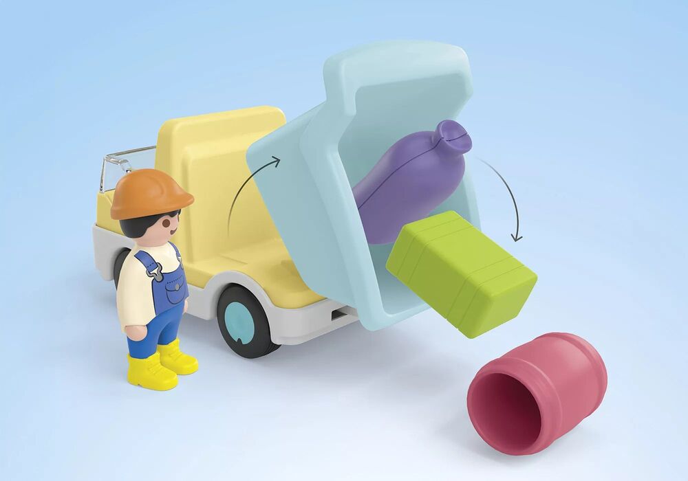 Playmobil JUNIOR - Construction Truck with Garage