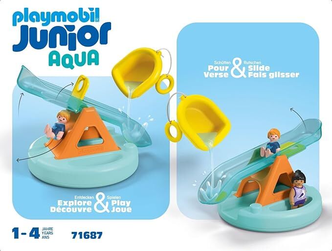 Playmobil JUNIOR AQUA - Water Seesaw with Boat