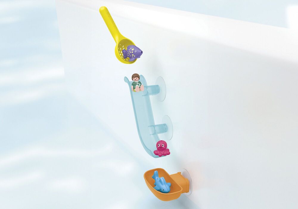 Playmobil JUNIOR AQUA - Water Slide with Sea Animals