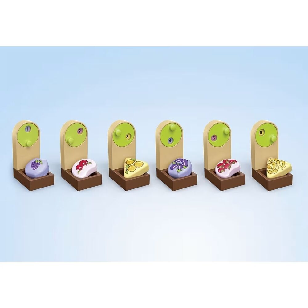 Playmobil JUNIOR - Organic Market Stall and Forklift