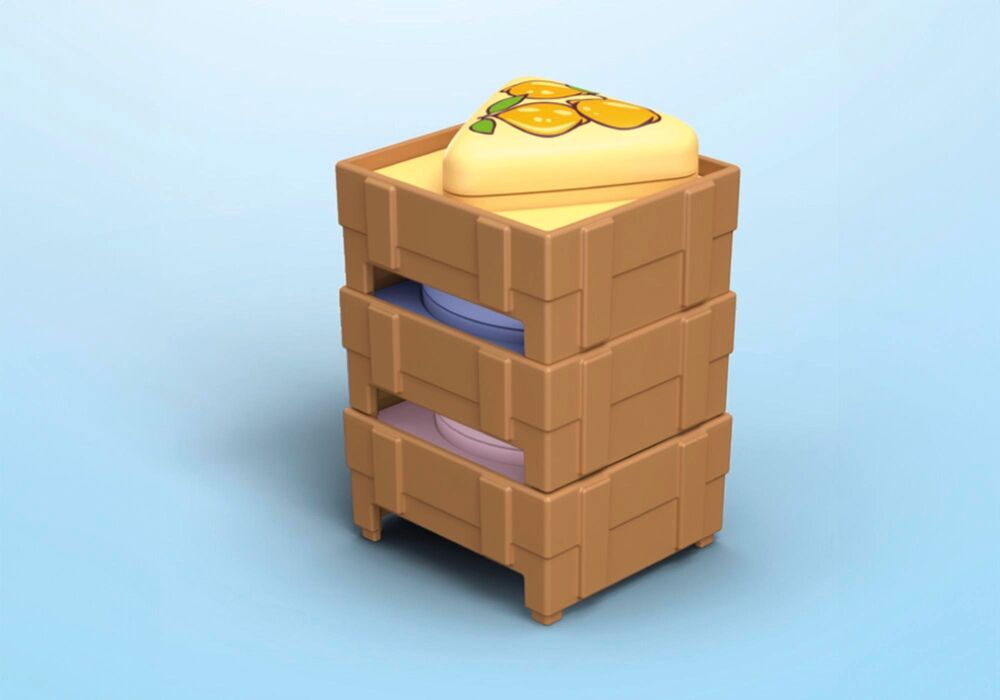 Playmobil JUNIOR - Organic Market Stall and Forklift