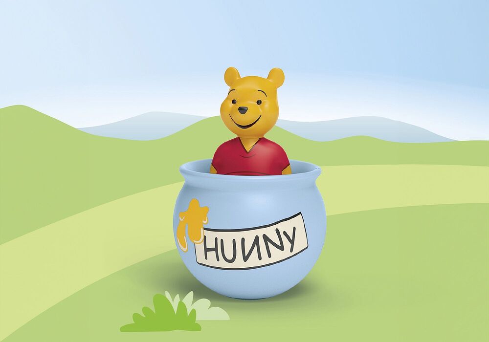 Playmobil JUNIOR & Disney - Winnie the Pooh's Counter Balance Honey Pot