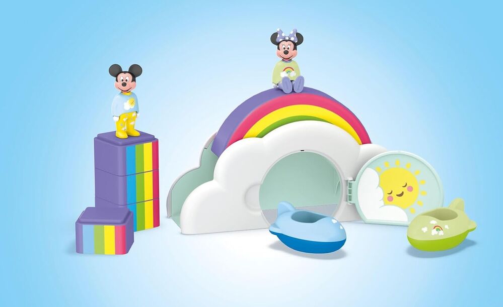 Playmobil JUNIOR & Disney - Mickey & Minnie Mouse's Cloud Home