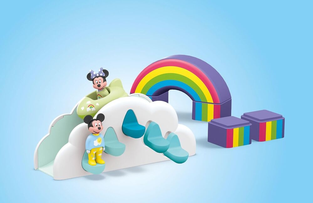 Playmobil JUNIOR & Disney - Mickey & Minnie Mouse's Cloud Home