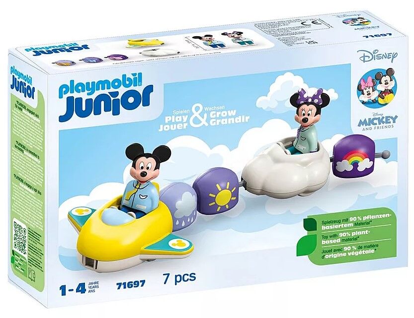 Playmobil JUNIOR & Disney - Mickey & Minnie Mouse's Cloud Ride