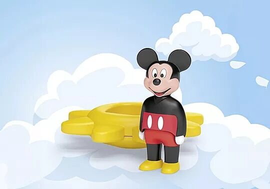 Playmobil JUNIOR & Disney - Mickey Mouse's Spinning Sun with Rattle Feature