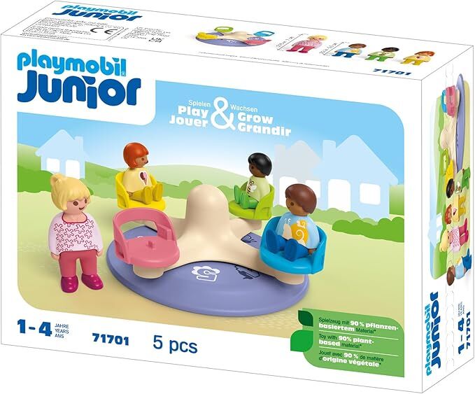 Playmobil JUNIOR - Number-Merry-Go-Round