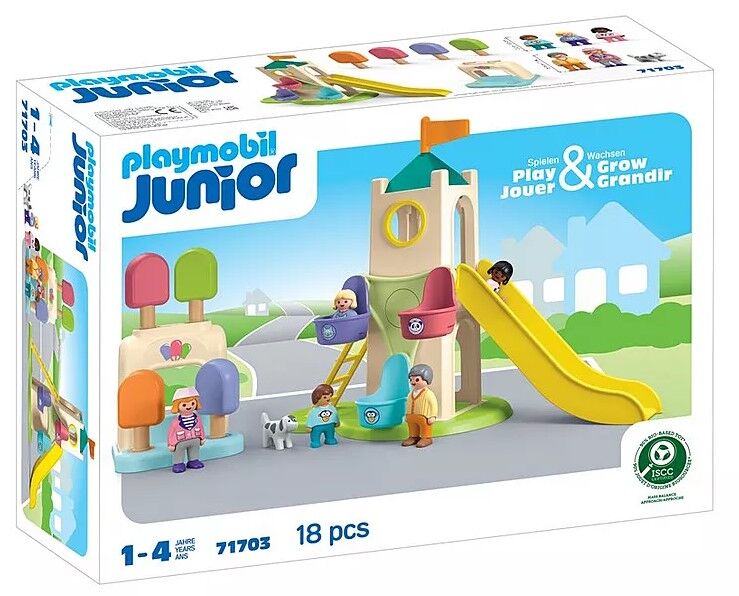 Playmobil JUNIOR - Adventure Tower with Ice Cream Booth