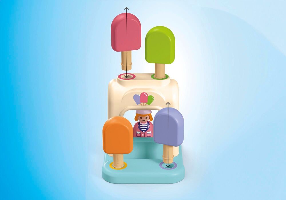 Playmobil JUNIOR - Adventure Tower with Ice Cream Booth