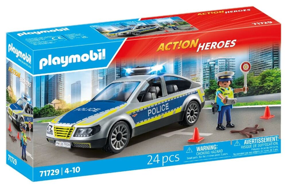 Playmobil Action Heroes - Police Patrol Car