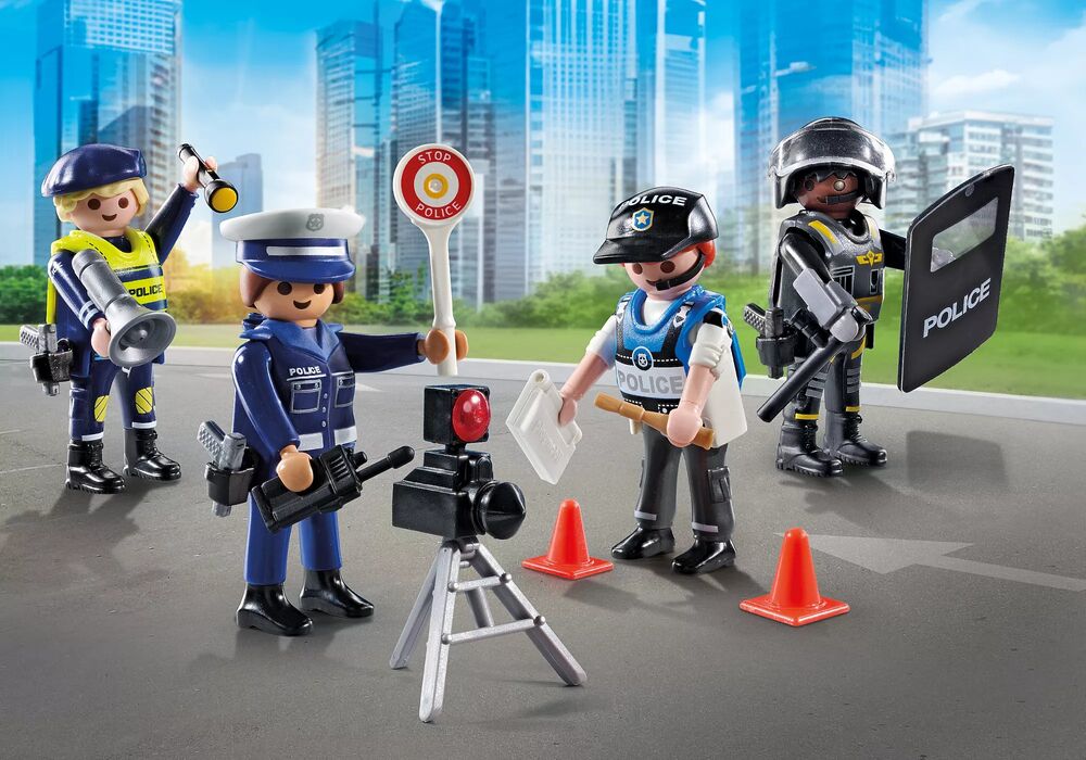 Playmobil City Action - Police Figures Set