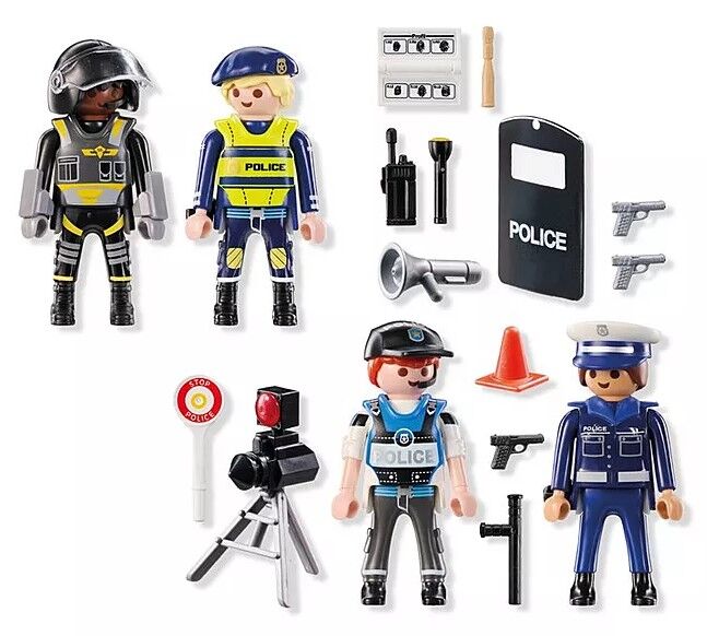 Playmobil City Action - Police Figures Set