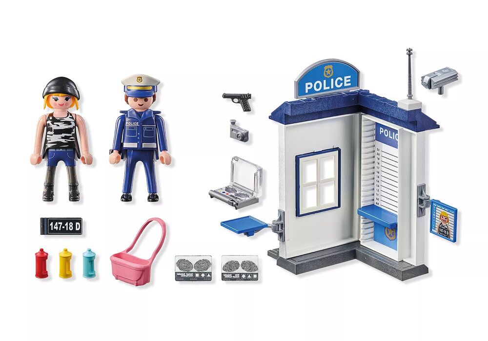 Playmobil Action Heroes - Starter Pack Police Room