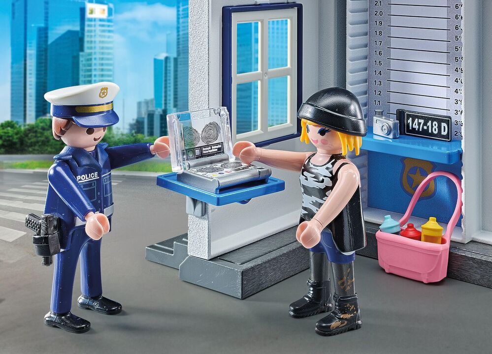 Playmobil Action Heroes - Starter Pack Police Room