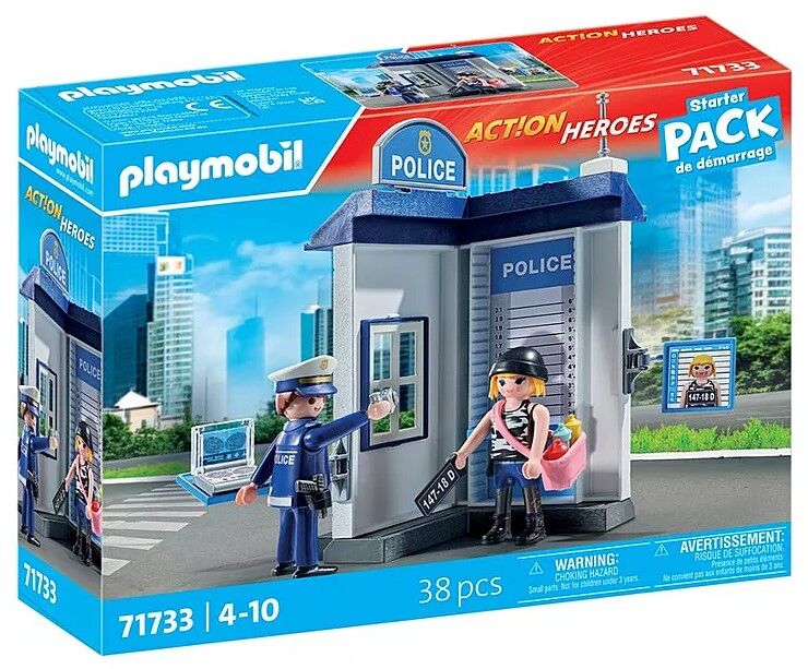 Playmobil Action Heroes - Starter Pack Police Room