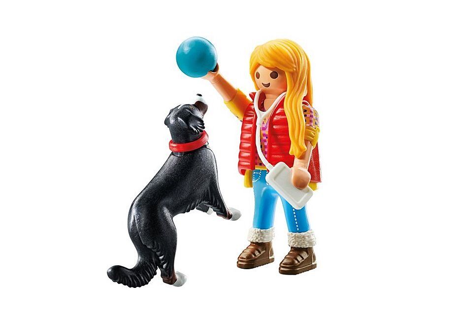 Playmobil My Life - Woman with Mountain Dog