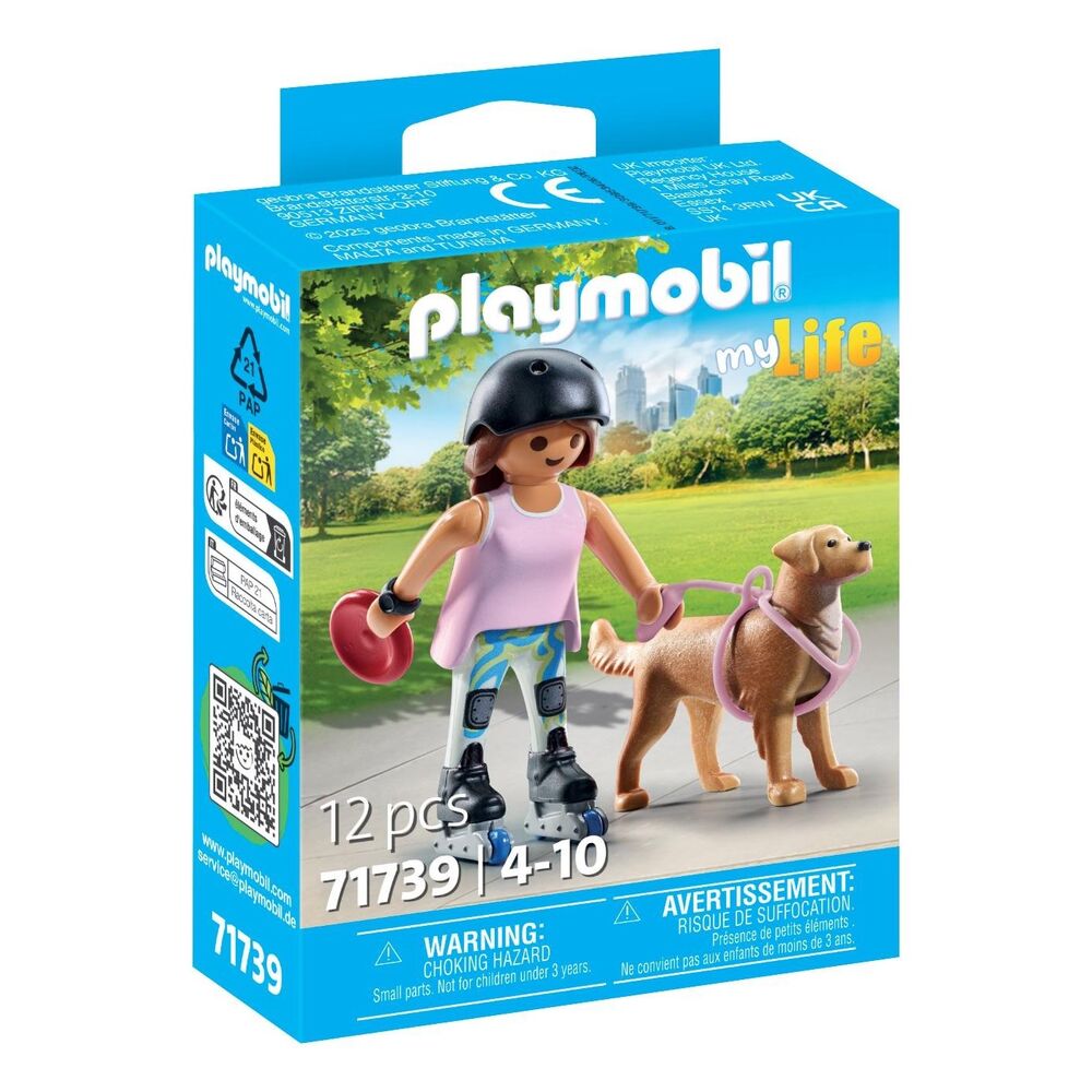 Playmobil My Life - Skater with Retriever