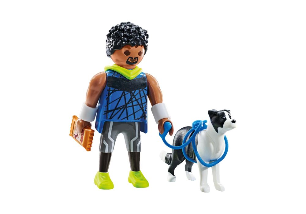 Playmobil My Life - Jogger with Border Collie