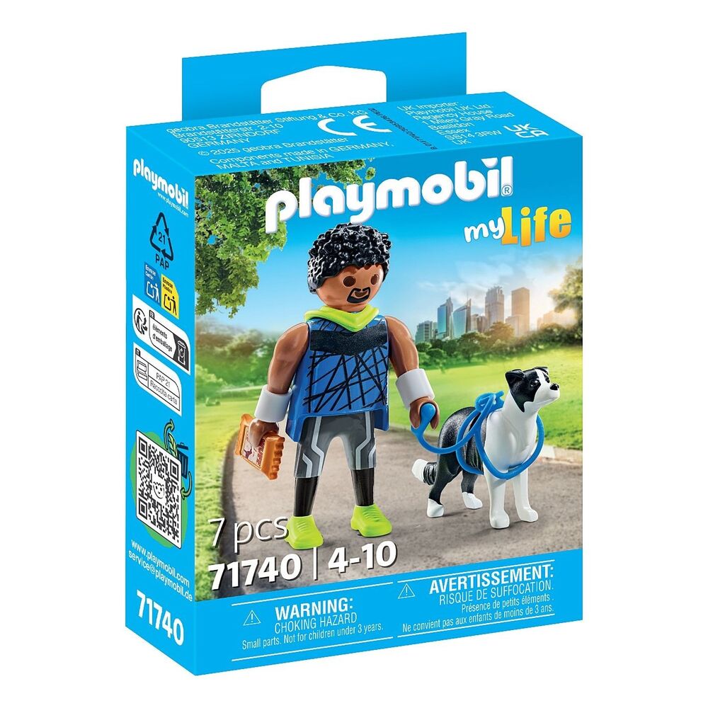 Playmobil My Life - Jogger with Border Collie