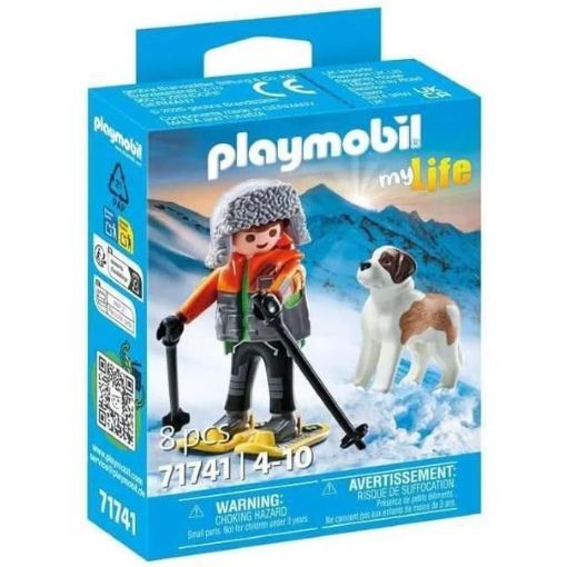 Playmobil My Life - Hiker with Saint Bernard