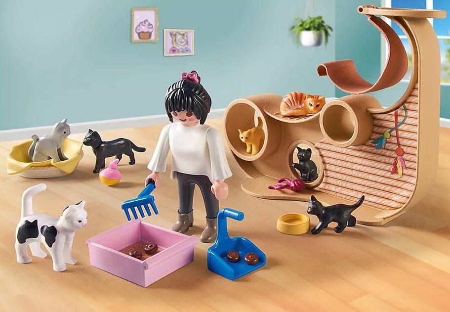 Playmobil My Life - Cat Cafe