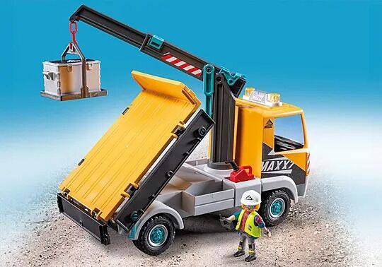 Playmobil Action Heroes - Construction Truck with Crane