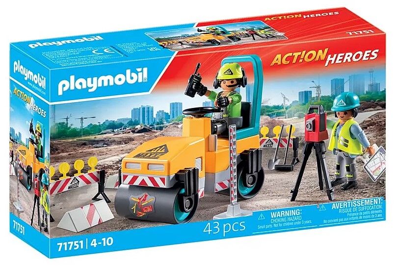 Playmobil Action Heroes - Road Construction