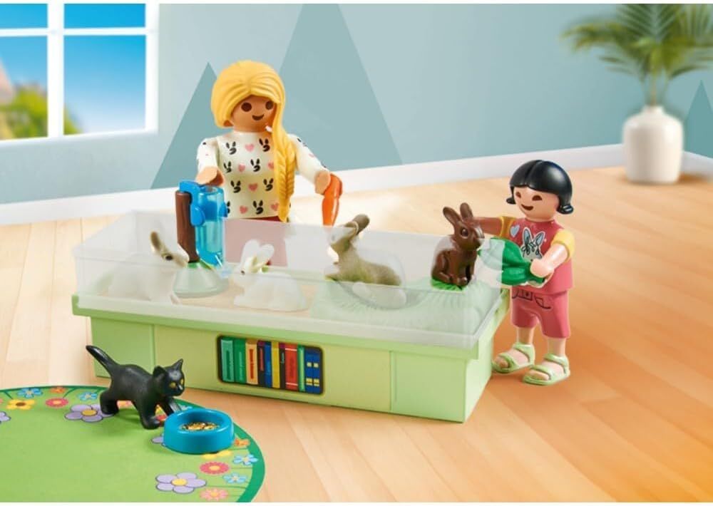 Playmobil My Life - Rabbit Family Starter Pack