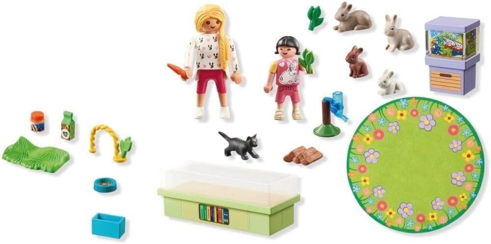Playmobil My Life - Rabbit Family Starter Pack