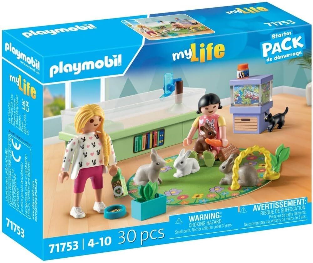 Playmobil My Life - Rabbit Family Starter Pack