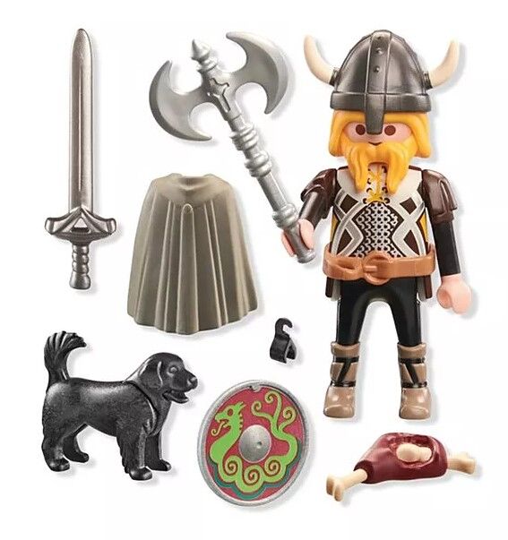 Playmobil Special Plus - Viking with Guard Dog