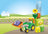 Playmobil JUNIOR - Tractor with Load and Drop Planter