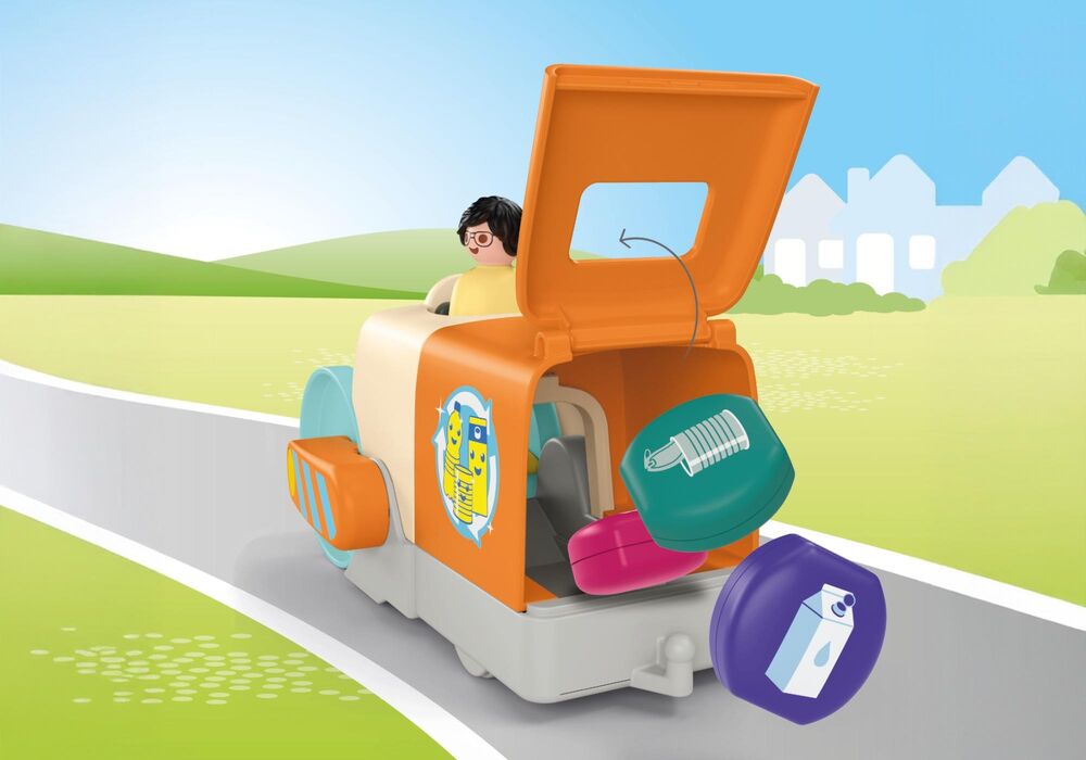 Playmobil JUNIOR - Push and Grab Garbage Collector