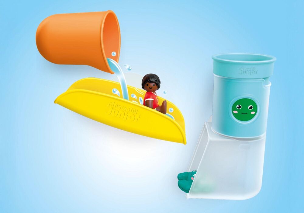 Playmobil JUNIOR AQUA - Pour and Play Water Tank with Slide